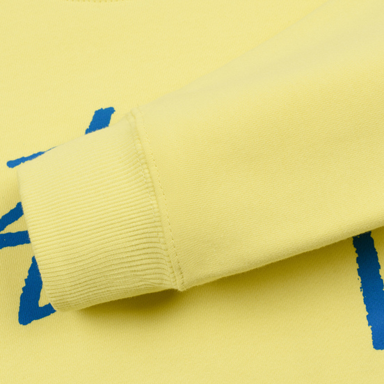 Женская толстовка Stussy Stock Crew Lemon