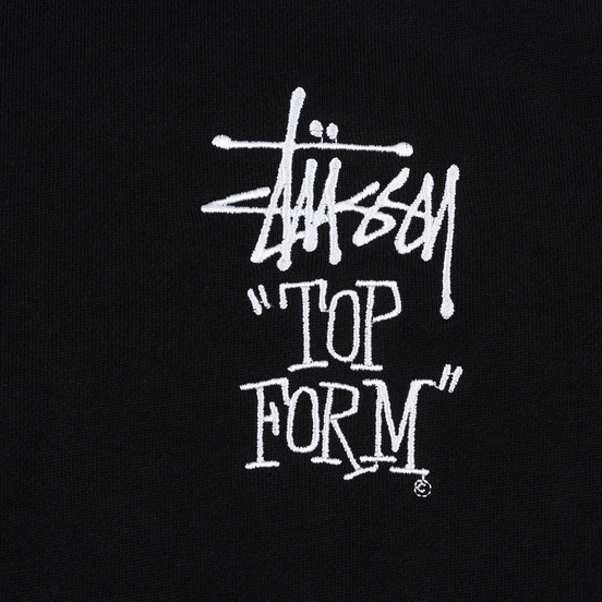 Женская толстовка Stussy Top Form Hoodie Black