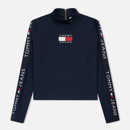 Женская толстовка Tommy Jeans 90's Cropped TN Knit Peacoat