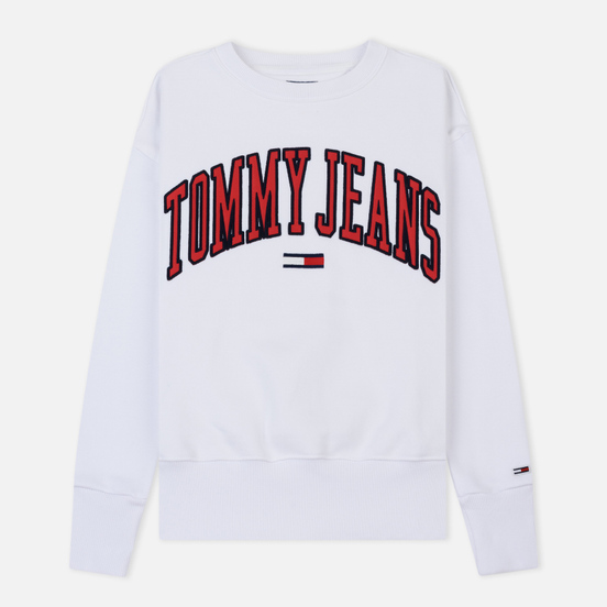 Женская толстовка Tommy Jeans Clean Collegiate Crew, DW0DW06050100