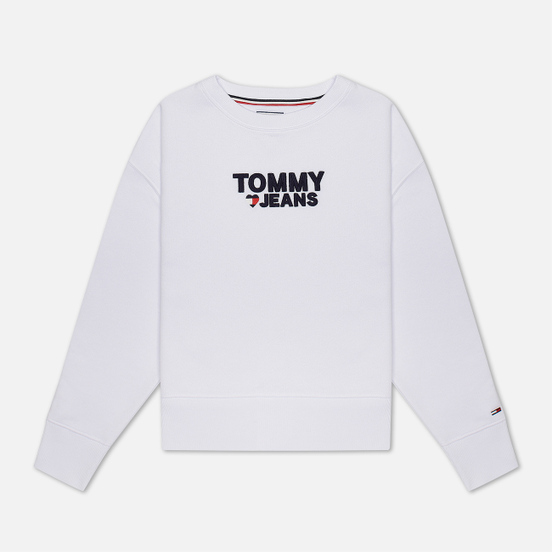 Женская толстовка Tommy Jeans Corp Heart Classic White
