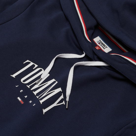 Женская толстовка Tommy Jeans Essential Logo Hoodie Twilight Navy