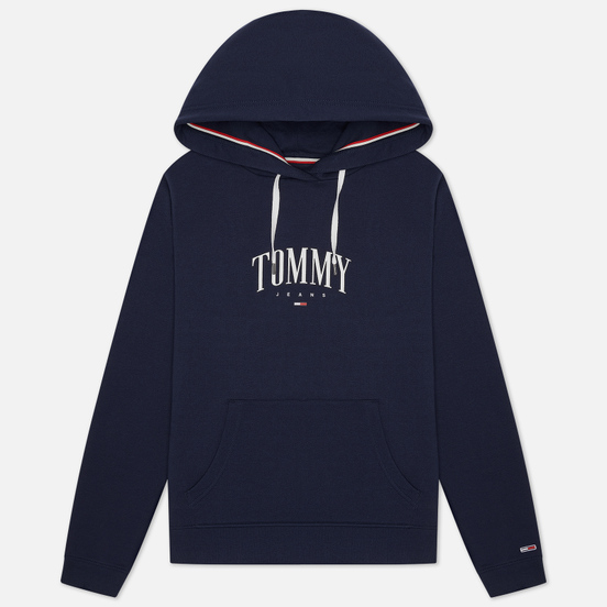 Женская толстовка Tommy Jeans Essential Logo Hoodie Twilight Navy