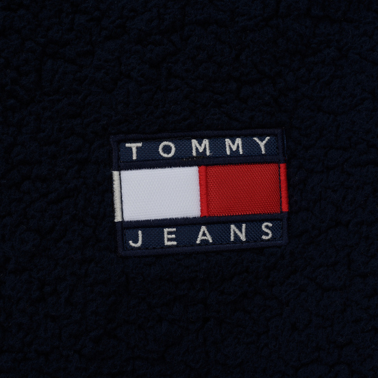 Женская толстовка Tommy Jeans Heritage Sherpa Fleece Navy Blazer/Multi