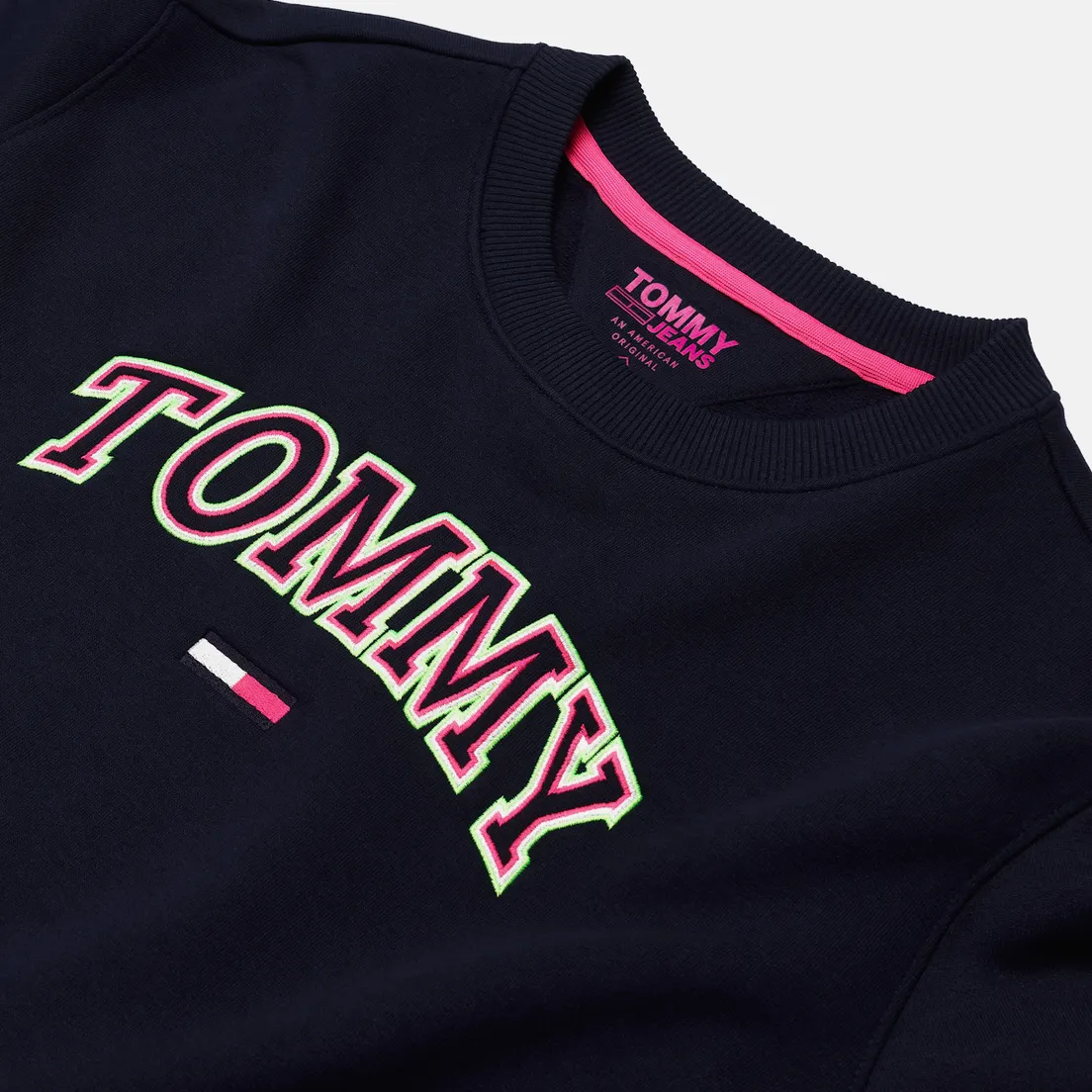 Tommy Jeans Женская толстовка Neon Outline Crew