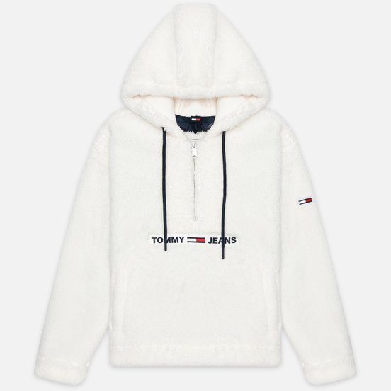 Женская толстовка Tommy Jeans Teddy Popover Marshmallow
