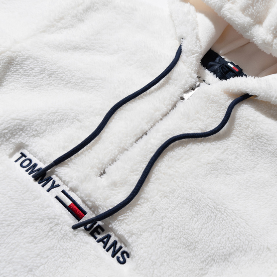 Женская толстовка Tommy Jeans Teddy Popover Marshmallow