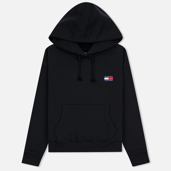 Женская толстовка Tommy Jeans Tommy Badge Hoodie Black