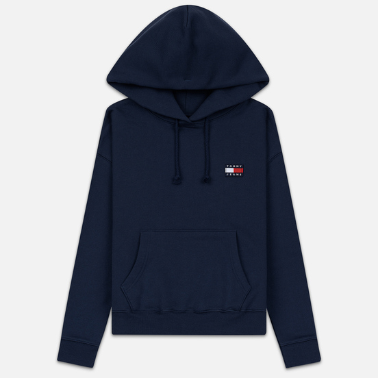 Женская толстовка Tommy Jeans Tommy Badge Hoodie Black Iris