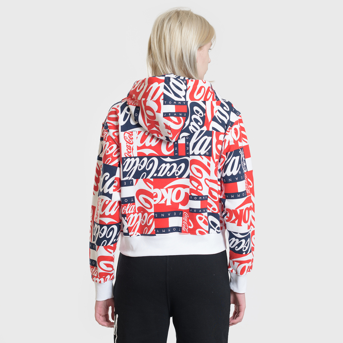 Tommy Jeans Женская толстовка x Coca-Cola All Over Print Hoodie