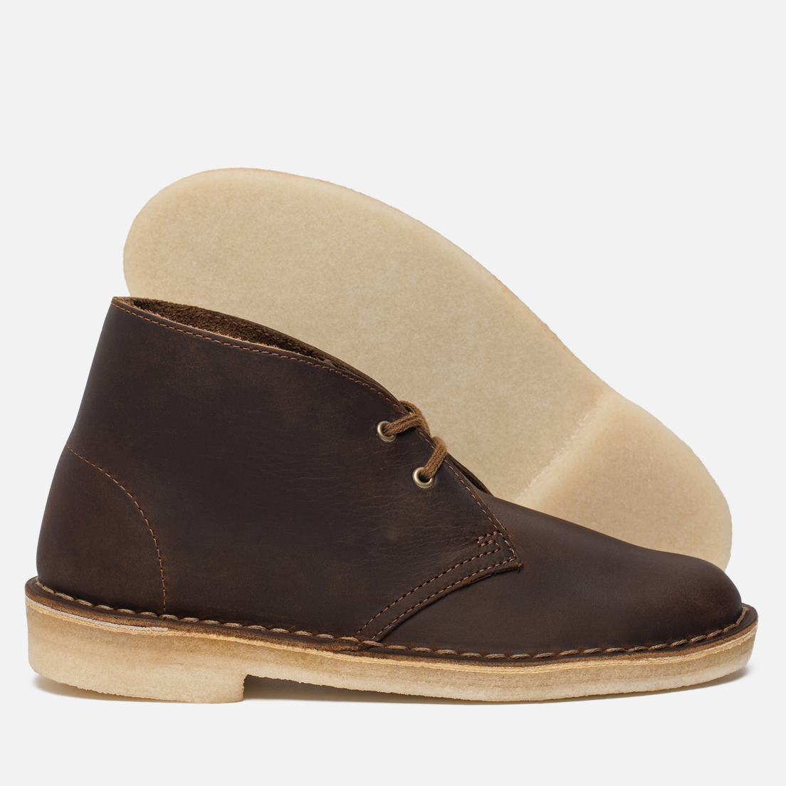 Clarks Originals Женские ботинки Desert Boot Leather