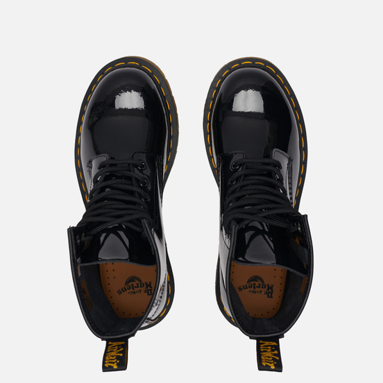 Женские ботинки Dr. Martens 1460 Patent Lamper Black