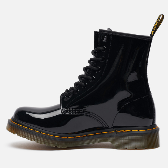 Женские ботинки Dr. Martens 1460 Patent Lamper Black