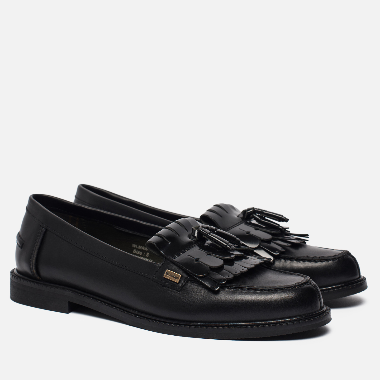 Женские ботинки лоферы Barbour Olivia Leather LFO0247BK11