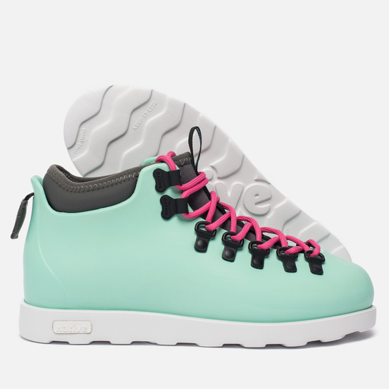 Женские ботинки Native Fitzsimmons Yucca Blue/Shell White