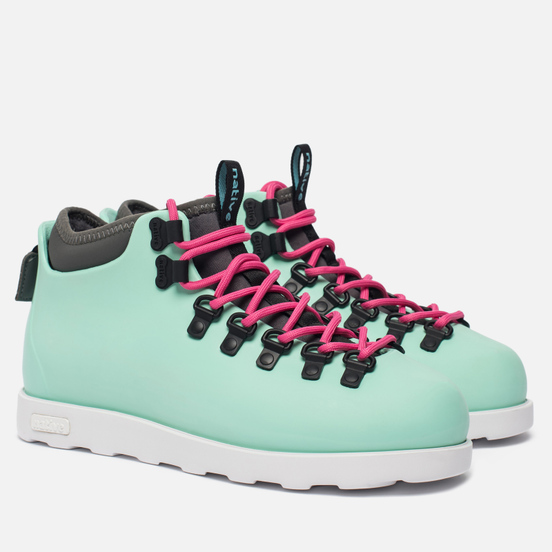 Женские ботинки Native Fitzsimmons Yucca Blue/Shell White