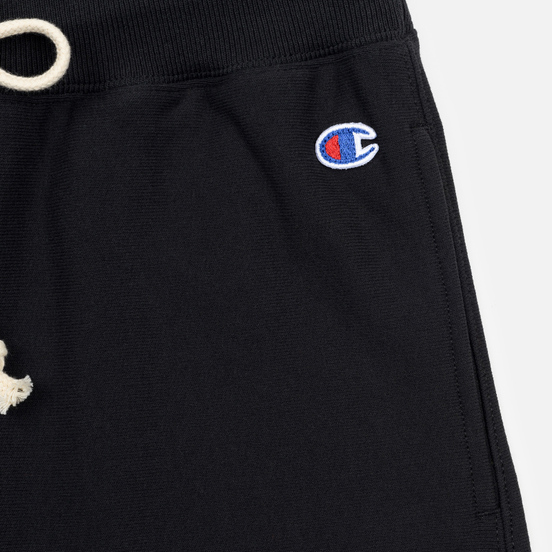 Женские брюки Champion Reverse Weave Elastic Cuff Black