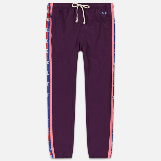 Женские брюки Champion Reverse Weave Logo Tape Elastic Cuff Violet/Pink
