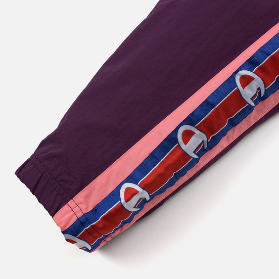 Женские брюки Champion Reverse Weave Logo Tape Elastic Cuff Violet/Pink