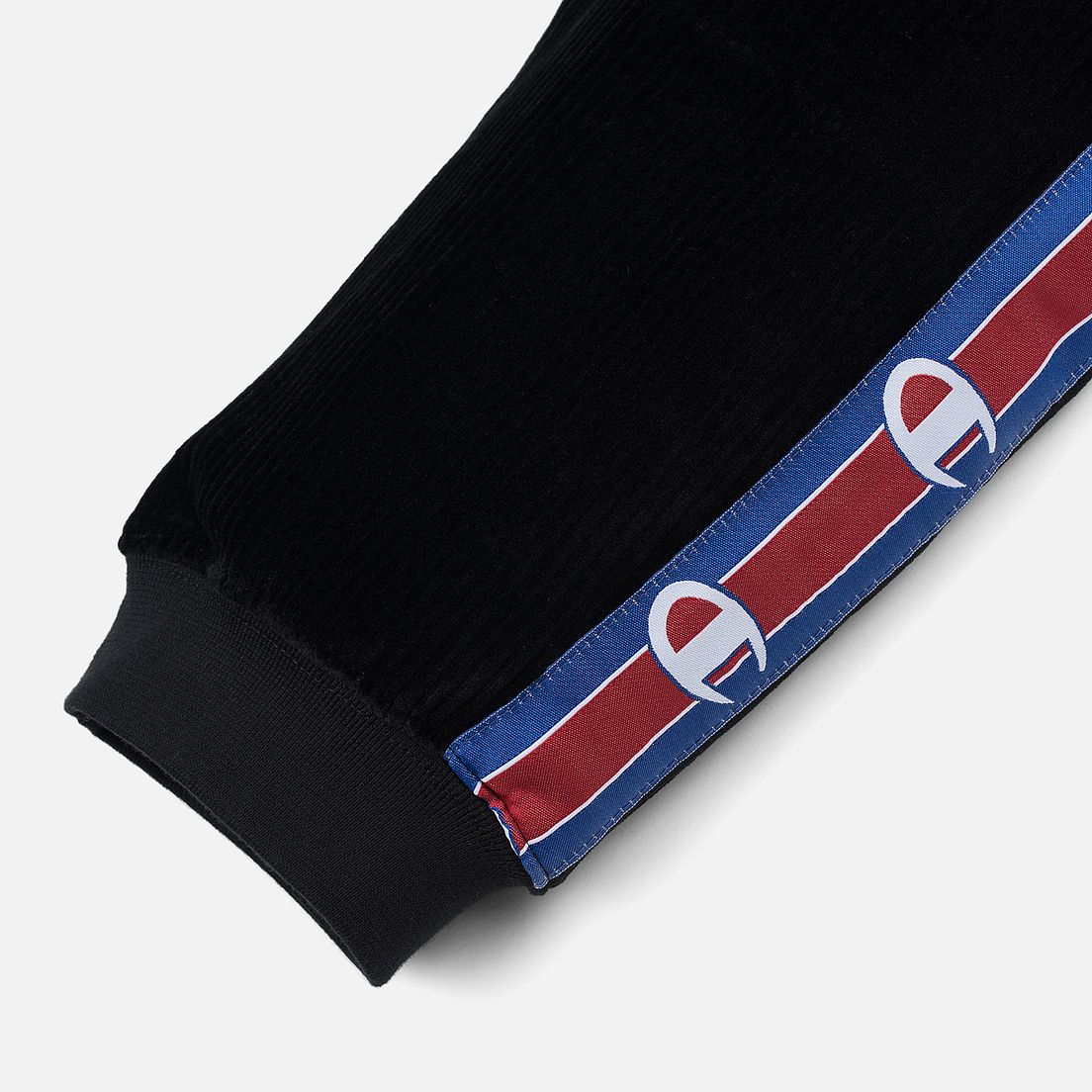 Champion Reverse Weave Женские брюки Logo Tape Rib Cuff