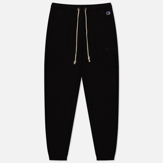 Женские брюки Champion Reverse Weave Rib Cuff Light Brushed Fleece Black