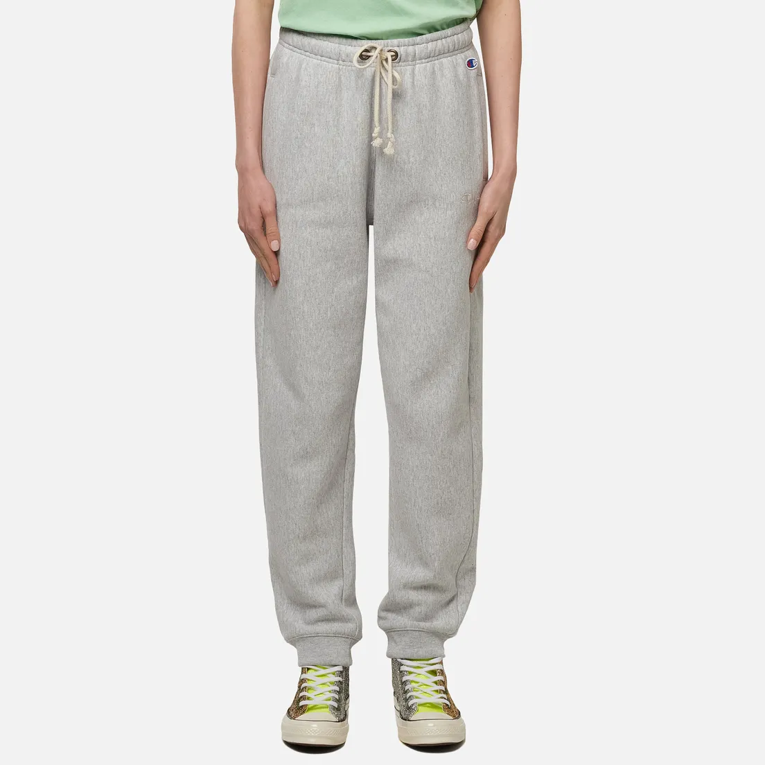 Champion Reverse Weave Женские брюки Rib Cuff Light Brushed Fleece
