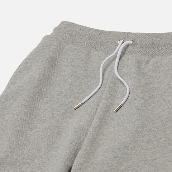 Женские брюки Maison Kitsune Classic Jog Tricolor Fox Patch Grey Melange