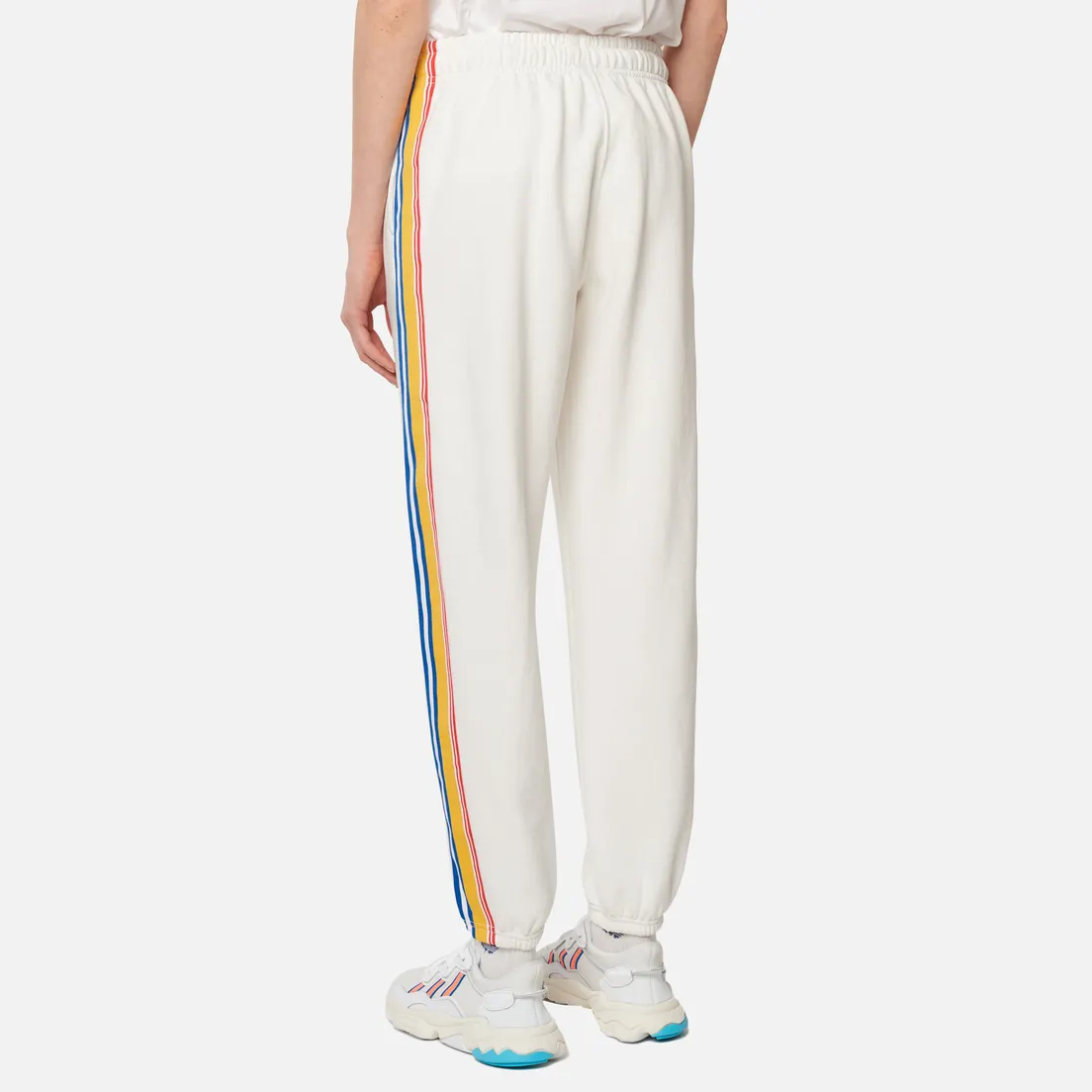Polo Ralph Lauren Женские брюки Bold Stripes Lightweight Seasonal Fleece Ankle Deckwash