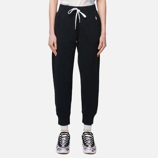 Женские брюки Polo Ralph Lauren Polo Pony Mini Logo Ankle Black