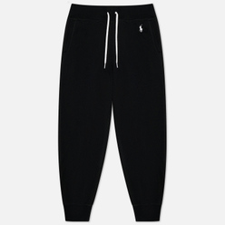 Женские брюки Polo Ralph Lauren Polo Pony Mini Logo Ankle Featherweight Fleece Black