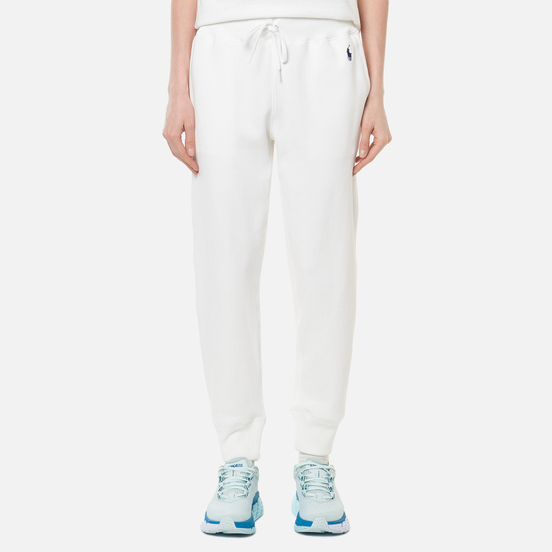 Женские брюки Polo Ralph Lauren Polo Pony Mini Logo Ankle White