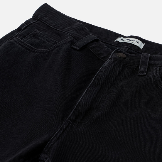 Женские джинсы Carhartt WIP W' Mita 10.5 Oz Black Stone Washed