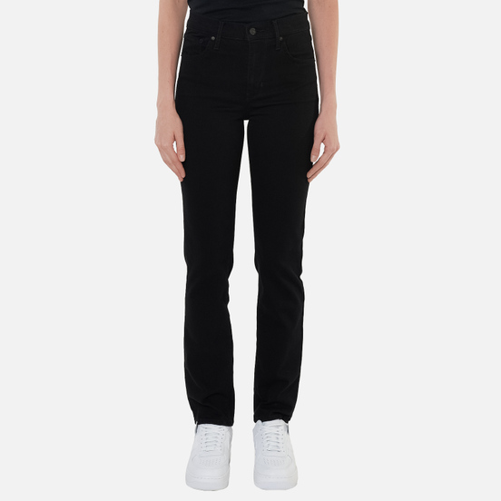 Женские джинсы Levi's 724 High Rise Straight Black Sheep