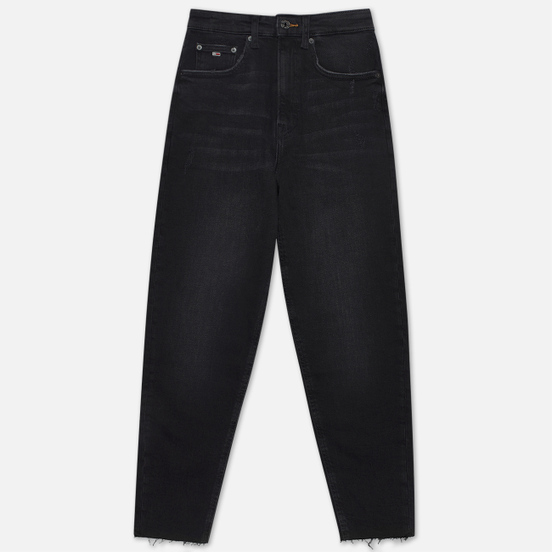 Женские джинсы Tommy Jeans High Rise Tapered Mom Fit Cake Black Com