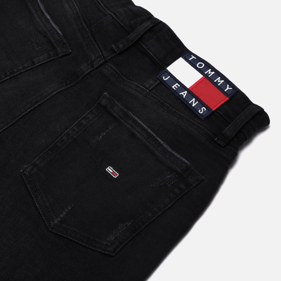 Женские джинсы Tommy Jeans High Rise Tapered Mom Fit Cake Black Com