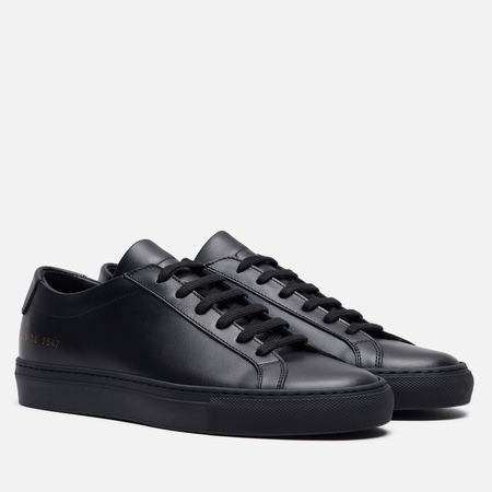  Женские кеды Common Projects Original Achilles Low, цвет чёрный, размер 39 EU
