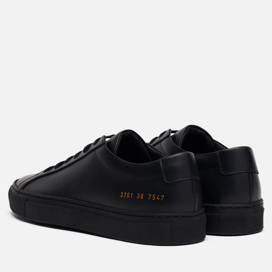 Женские кеды Common Projects Original Achilles Low Black