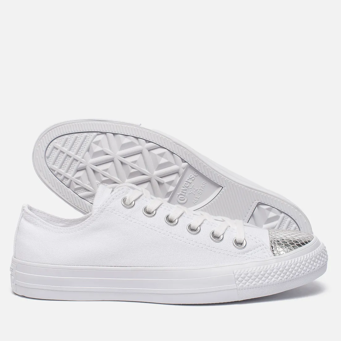 Converse Женские кеды Chuck Taylor All Star Metallic Toecap
