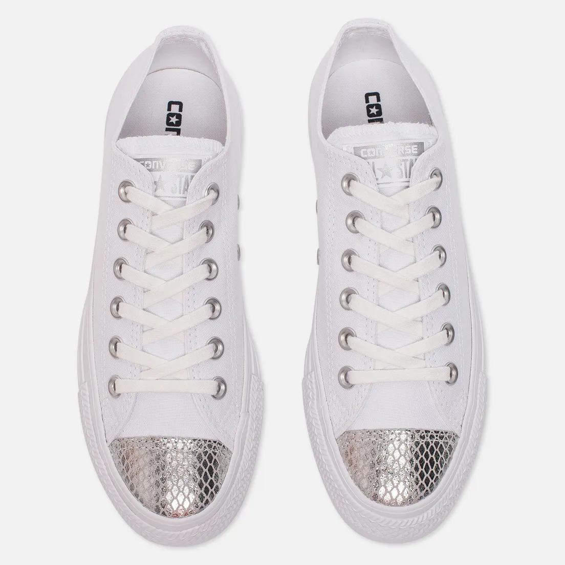 Converse Женские кеды Chuck Taylor All Star Metallic Toecap