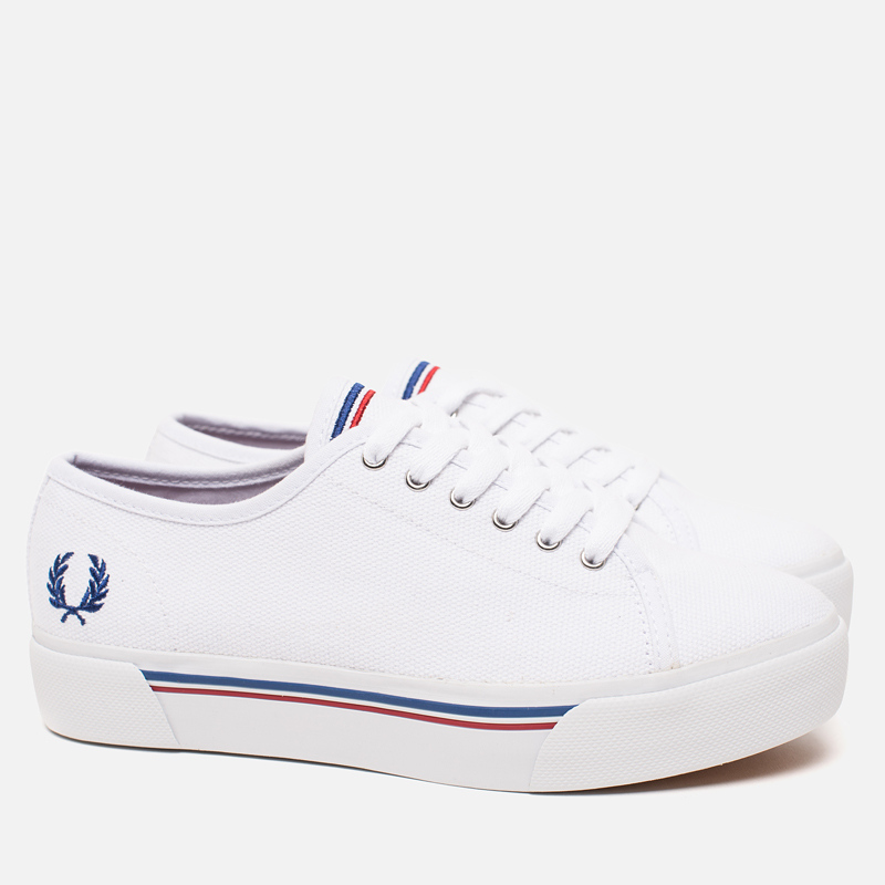 Fred Perry Женские кеды Phoenix Flatform Heavy Canvas