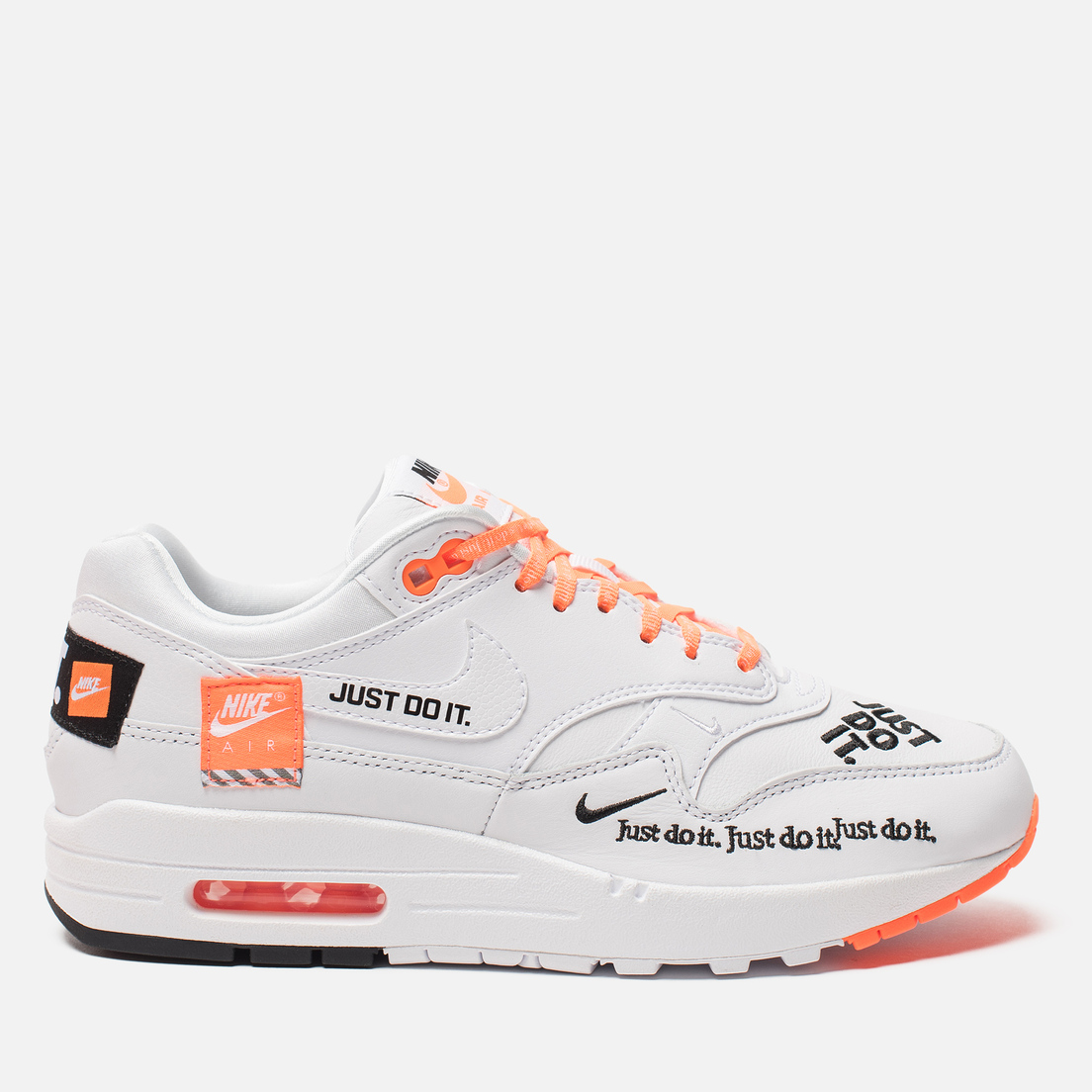 air max one just do it white
