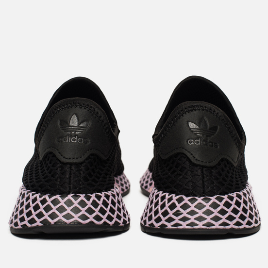 Женские кроссовки adidas Originals Deerupt Core Black/Core Black/Clear Lilac