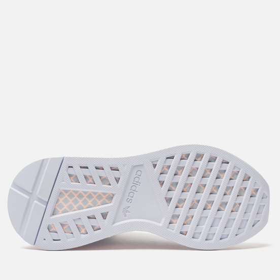 Женские кроссовки adidas Originals Deerupt Runner Aero Blue/Aero Blue/Clear Orange