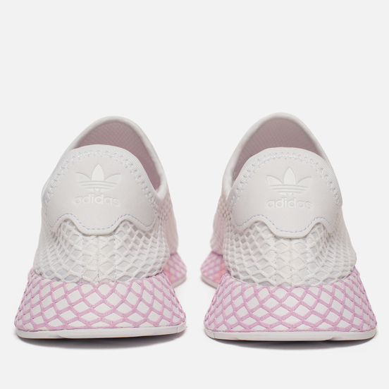 Женские кроссовки adidas Originals Deerupt White/White/Clear Lilac