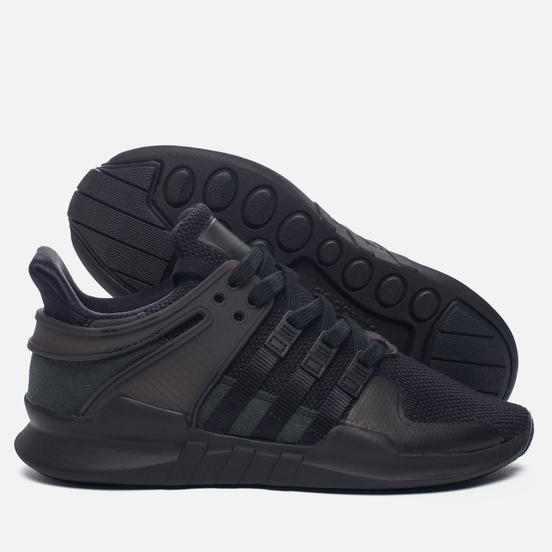 Женские кроссовки adidas Originals EQT Support ADV Core Black/Core Black/Sub Green