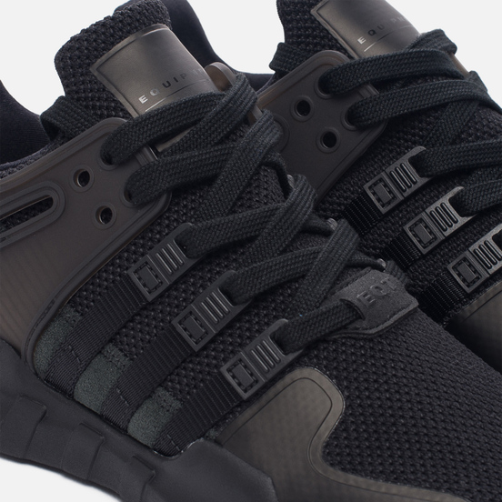 Женские кроссовки adidas Originals EQT Support ADV Core Black/Core Black/Sub Green