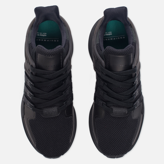 Женские кроссовки adidas Originals EQT Support ADV Core Black/Core Black/Sub Green