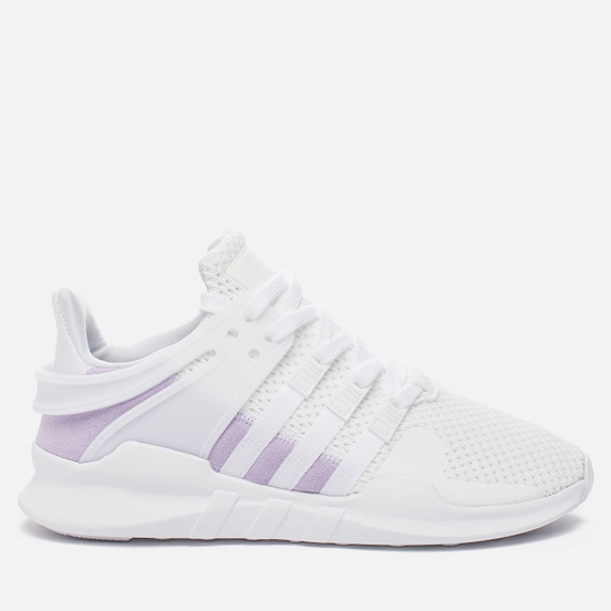 Женские кроссовки adidas Originals EQT Support ADV White/White/Purple Glow