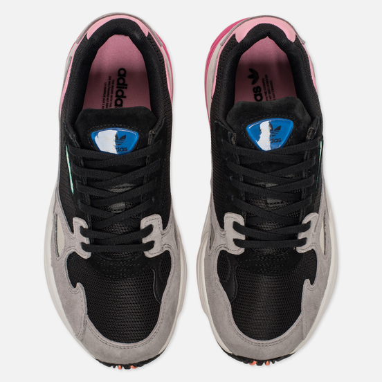 Женские кроссовки adidas Originals Falcon Core Black/Core Black/Light Granite