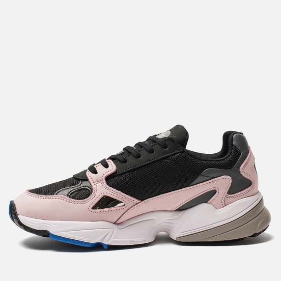 Женские кроссовки adidas Originals Falcon Core Black/Core Black/Pink